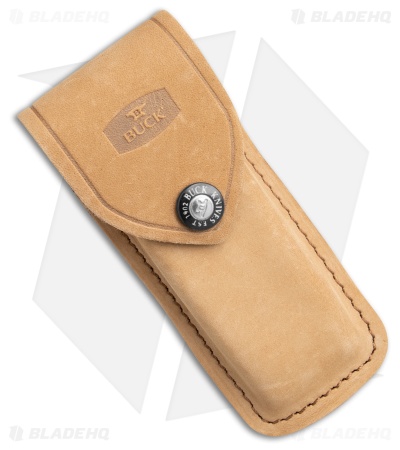 Buck 110 Automatic Knife Canvas Micarta/Brass (3.75" Satin MagnaCut)