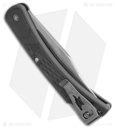 Buck 110 Slim Hunter Lockback Knife Gray GFN (3.75" Satin)