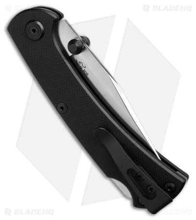 Buck 112 Slim Pro TRX Lockback Knife Black G-10 (3" Satin) 0112BKS3