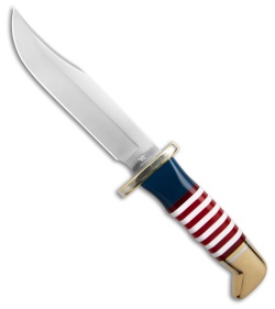 Buck 119 Special Semiquincentennial Knife Red/White/Blue Acrylic (5.9" Satin)