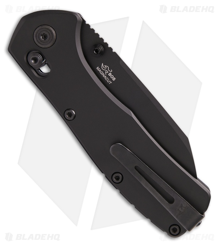 Buck 797 Range Ops Elite Crossbar Lock Knife Black Aluminum (3.4" Black)