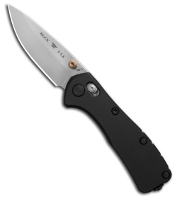 Buck 790 Mini Range Elite Crossbar Lock Knife Black Al (2.6" Satin MagnaCut)