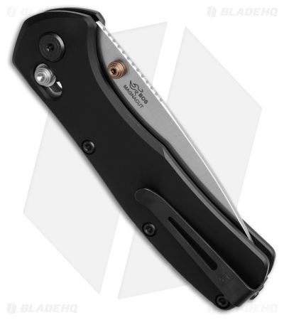 Buck 791 Range Elite Crossbar Lock Knife Black Aluminum (3.4" Satin MagnaCut)