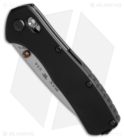 Buck 791 Range Elite Crossbar Lock Knife Black Aluminum (3.4" Satin MagnaCut)