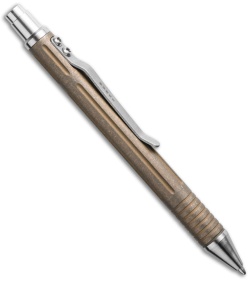 Burke Knives M.A.P. Multiple Application Pen - Bronze Tumbled Titanium