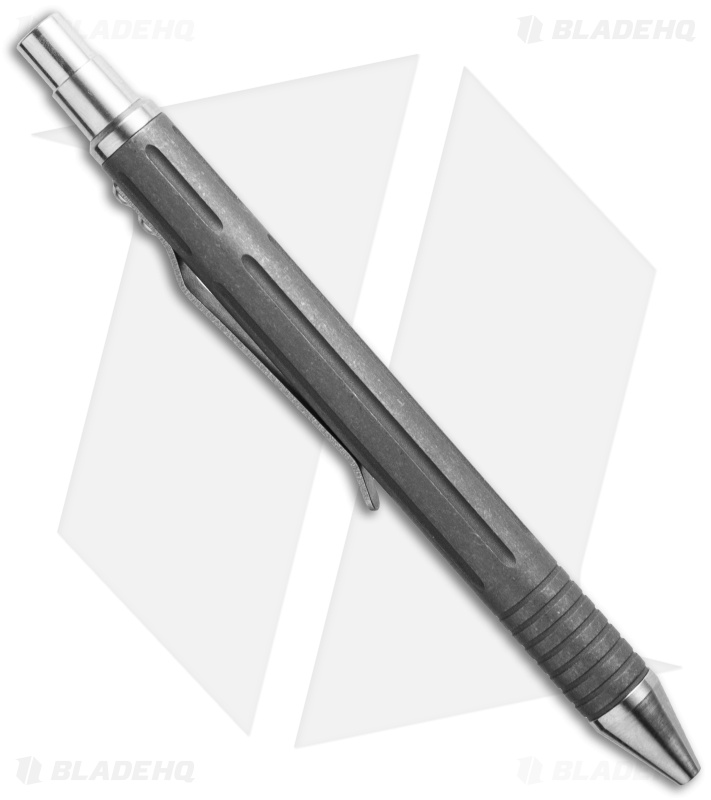 Burke Knives M.A.P. Multiple Application Pen - Tumbled Titanium