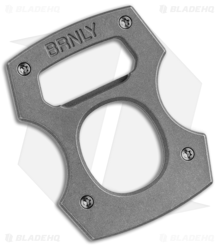 BRNLY Contra Cypop Bottle Opener Stainless/Titanium