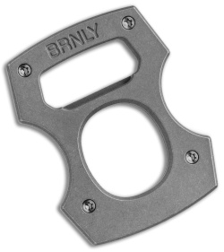 BRNLY Contra Cypop Bottle Opener Stainless/Titanium