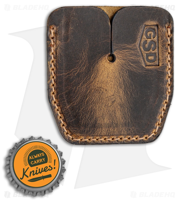 GSD BRNLY Cypop Cozie - Tan Leather w/ Off-White Stitching