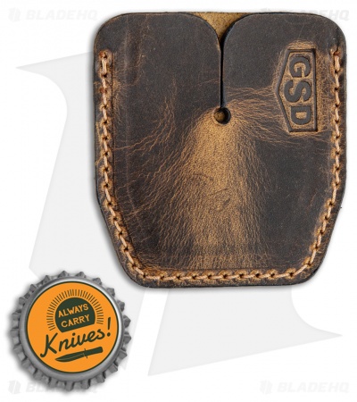 GSD BRNLY Cypop Cozie - Tan Leather w/ Off-White Stitching