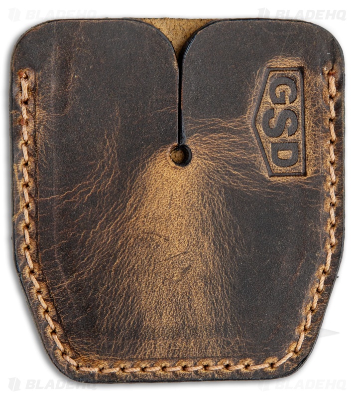 GSD BRNLY Cypop Cozie - Tan Leather w/ Off-White Stitching