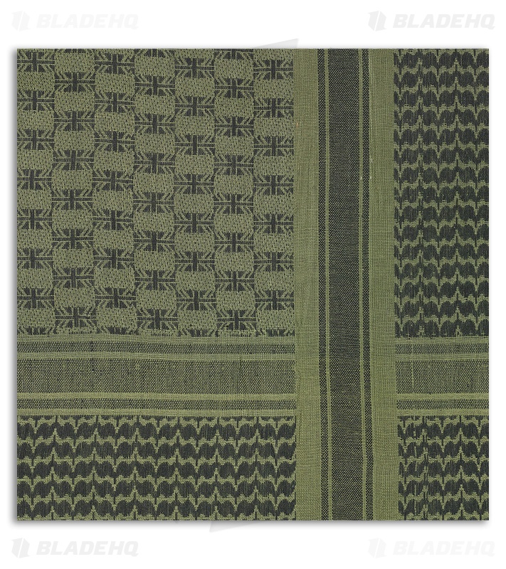 Camcon Shemagh Head Scarf (Olive Drab/Black)