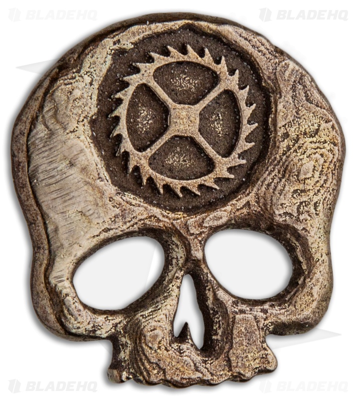 Carpe Diem EDC Tempus Fugit Curio - Bronzed Silvered Steel