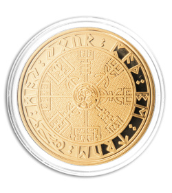 Carpe Diem EDC Viking Travel Coin - Brass