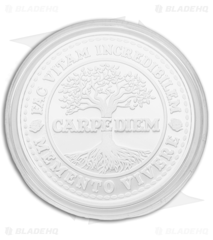 Carpe Diem "Seize the Day" .999 Fine Silver Challenge Coin