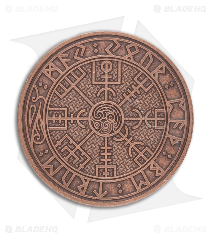 Carpe Diem EDC Viking Travel Coin - Antique Copper
