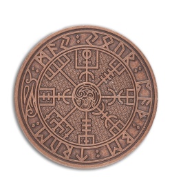 Carpe Diem EDC Viking Travel Coin - Antique Copper