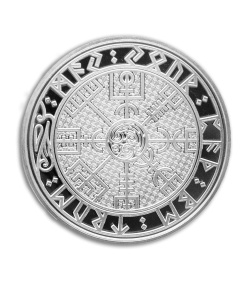 Carpe Diem EDC Viking Travel Coin - Silver