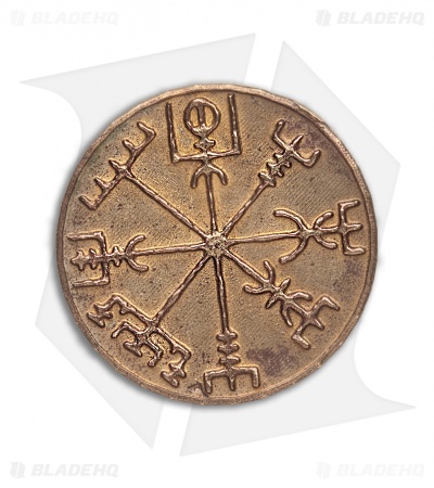 Viking Travel Talisman Token Challenge Coin - Bronze 