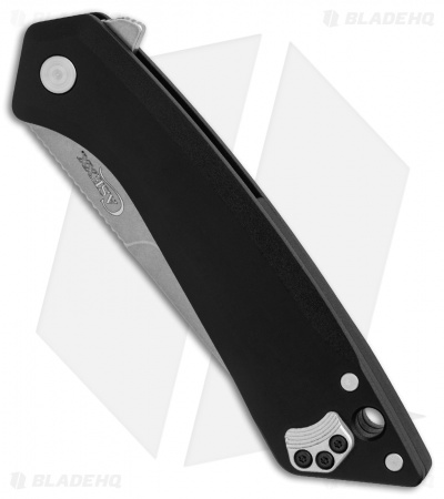 Case XX CG01 Tanto Flipper Knife Black Aluminum (3.4" Stonewash)