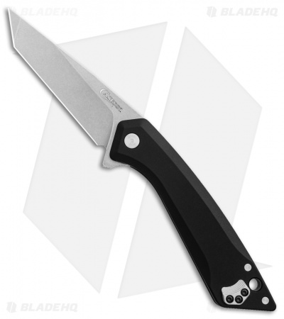 Case XX CG01 Tanto Flipper Knife Black Aluminum (3.4" Stonewash)