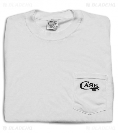Case Cutlery Pocket White Tee Short Sleeve T-Shirt