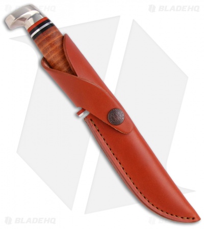 Case Leather Hunter Knife Fixed Blade (316-5 SS) 0381