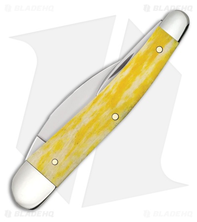 Case Knives Seahorse Whittler Knife 4" Yellow Bone (6355WH SS) 20028
