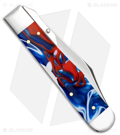 Case Knives Cheetah Cub Knife 3.5" Patriotic Kirinite (1011 1/2L SS) 11230