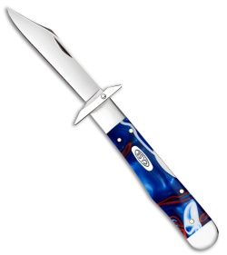 Case Knives Cheetah Cub Knife 3.5" Patriotic Kirinite (1011 1/2L SS) 11230