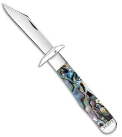 Case Knives Cheetah Cub Knife 3.5" Smooth Abalone (811 1/2L SS) 12040