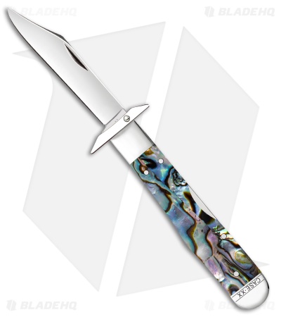 Case Knives Cheetah Cub Knife 3.5" Smooth Abalone (811 1/2L SS) 12040