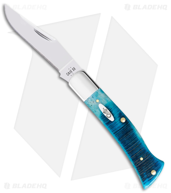 BLÜE Frontier おまけ付き 2026 Case XX Axe Handle Caribbean Blue Bone BR61135 SS - | eBay