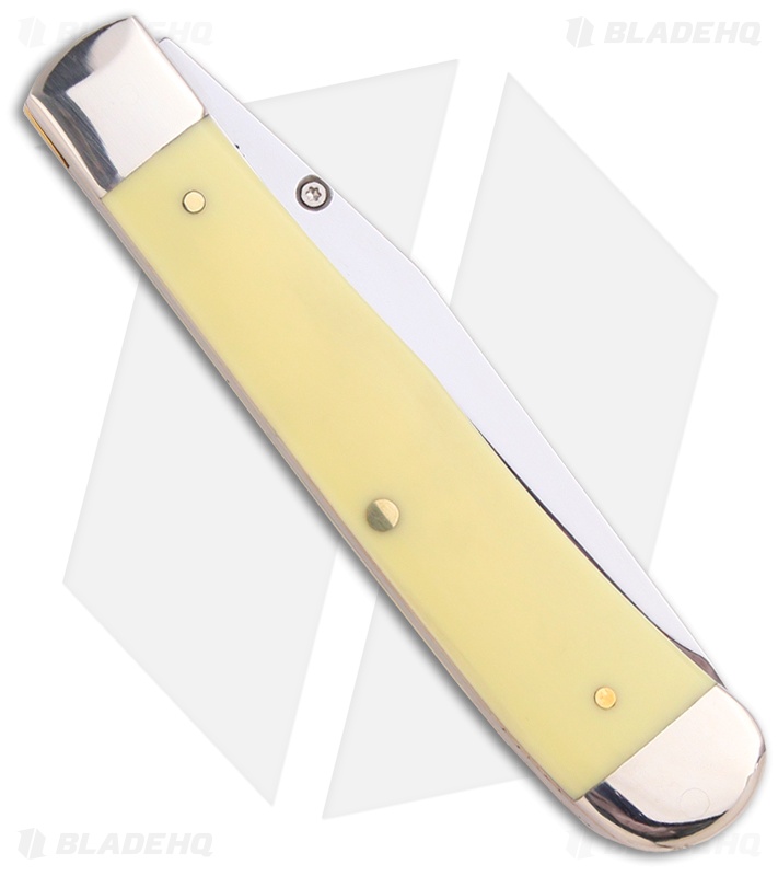 Case TrapperLock Knife 4.125" Yellow (3154L CV) 00111