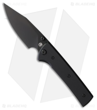 Chaves Knives Blue Label Scapegoat Street Knife Black G-10 (3.5" Black)