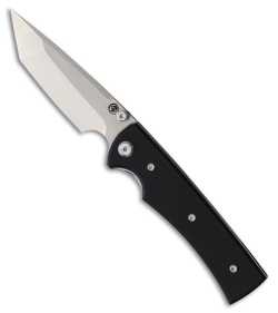 Chaves Knives Liberation 229 Tanto Knife Black G-10 (3.5" Satin)
