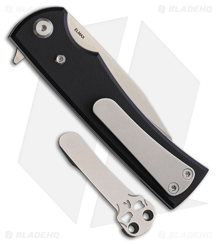 Chaves Knives Blue Label Sangre Street Knife Black G-10 (3.5" Satin)