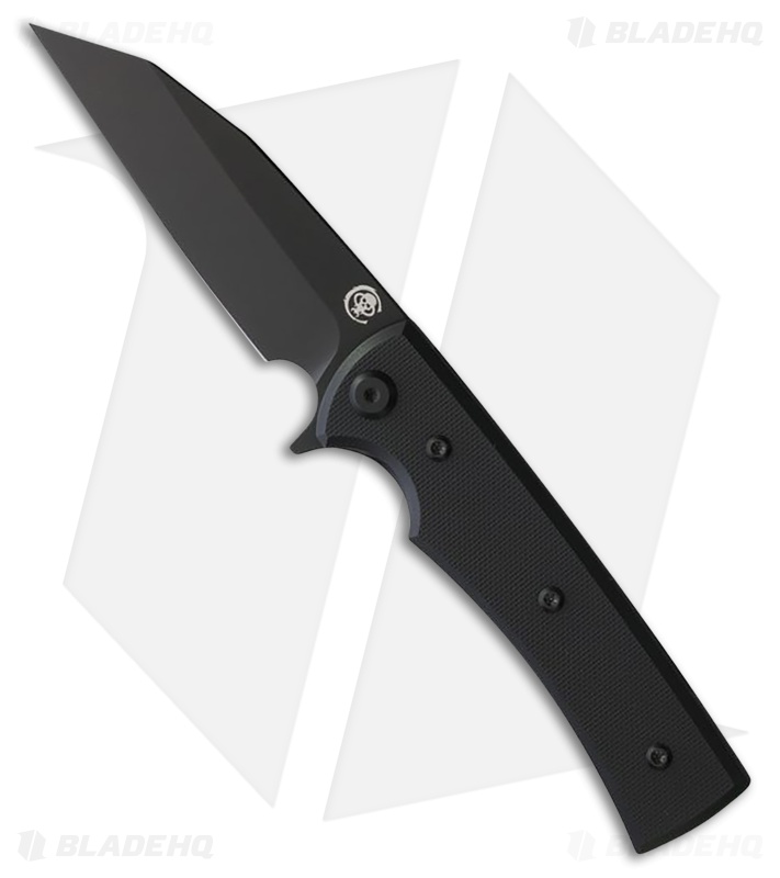 Chaves Knives Blue Label Sangre Street Knife Black G-10 (3.5" Black PVD)