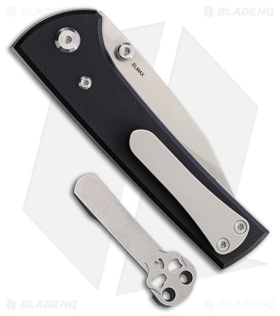 Chaves Knives Blue Label Scapegoat Street Knife Black G-10 (3.5" Satin)