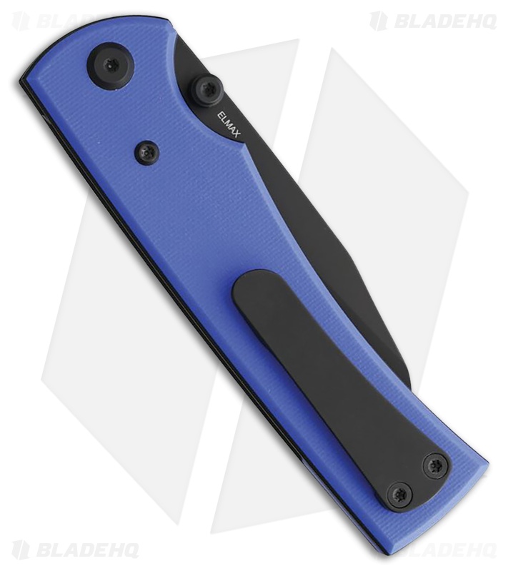 Chaves Knives Blue Label Sangre 229 Liner Lock Knife Blue G-10 (3.5" Black)