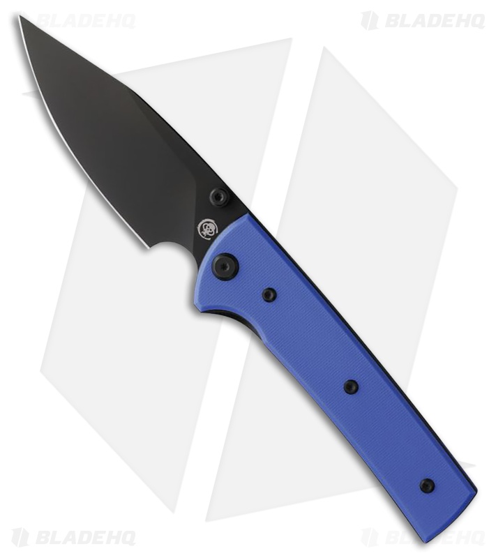 Chaves Knives Scapegoat 229 Spearpoint Blue G10 (4.00"Black)