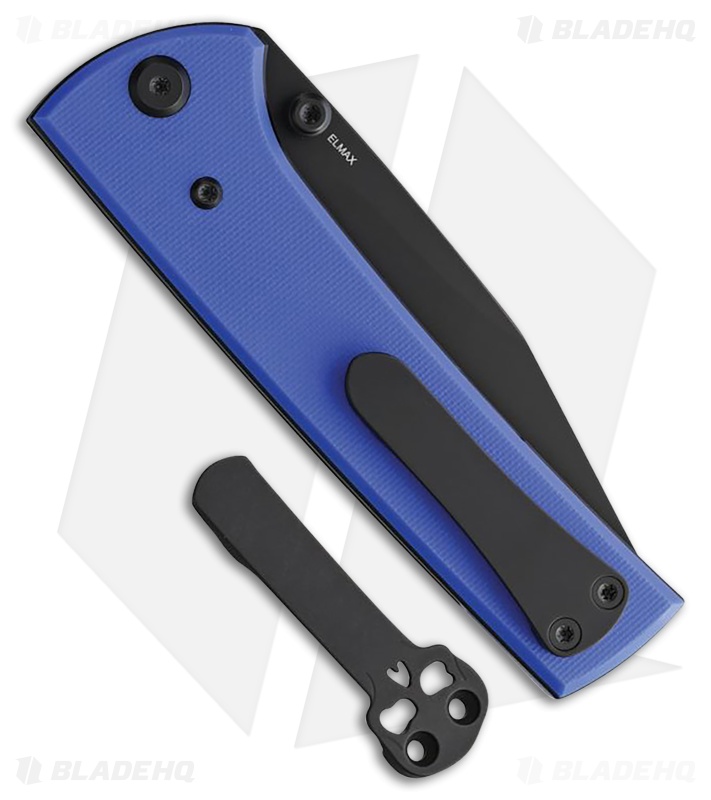 Chaves Knives Scapegoat 229 Spearpoint Blue G10 (4.00"Black)
