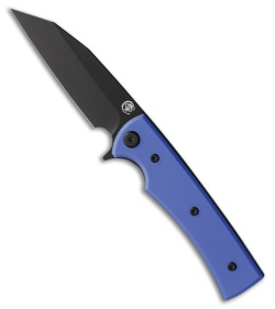 Chaves Knives Blue Label Sangre Street Knife Blue G-10 (3.5" Black PVD)