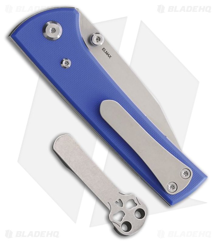 Chaves Knives Blue Label Scapegoat Street Knife Blue G-10 (3.5" Satin)