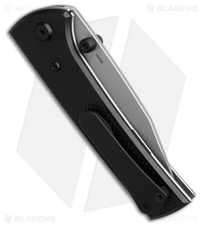 Chaves Blue Label Scapegoat Street Knife Knurled Al/Black Ti (3.5" SW)