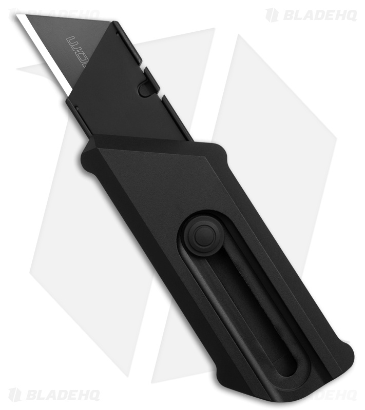 Chaves CHUB Slipper Blue Label Knife Black Aluminum/Black Ti (1" Utility)