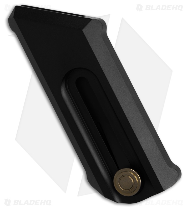 Chaves CHUB Slipper Blue Label Knife Black Aluminum/Bronze HW (1" Black/Utility)
