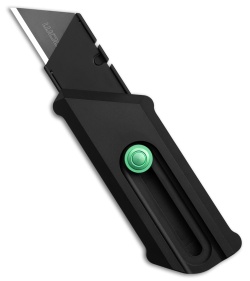 Chaves CHUB Slipper Blue Label Knife Black Aluminum/Green HW (1" Black/Utility)