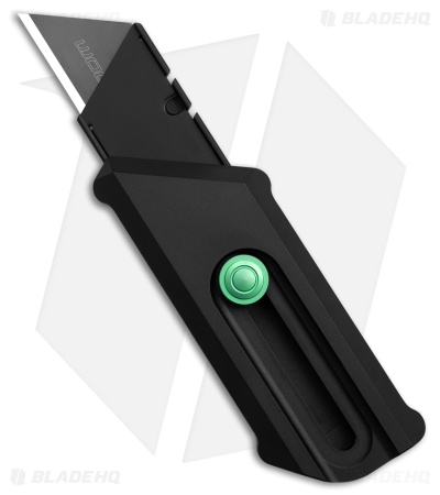Chaves CHUB Slipper Blue Label Knife Black Aluminum/Green HW (1" Black/Utility)