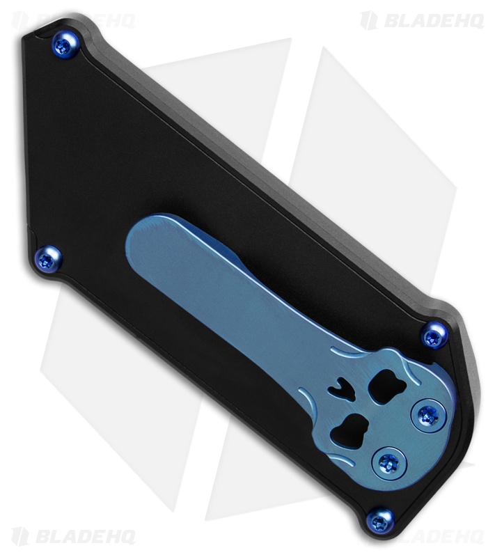 Chaves CHUB Slipper Blue Label Knife Black Aluminum/Blue HW (1" SW/Utility)